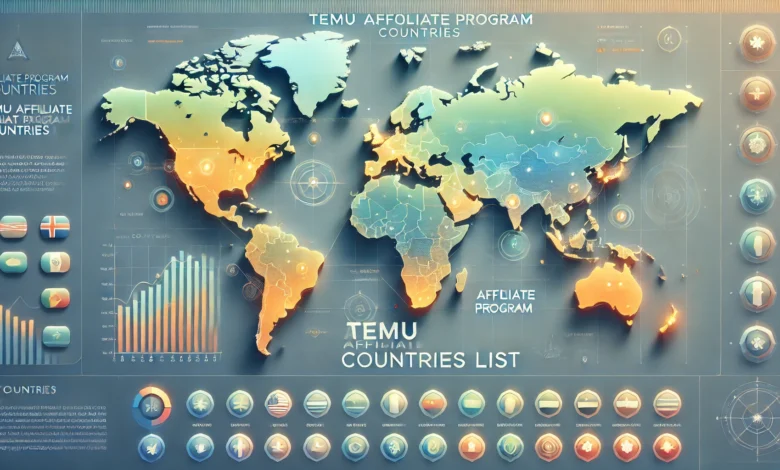 Temu Affiliate Program Countries List: A Complete Guide